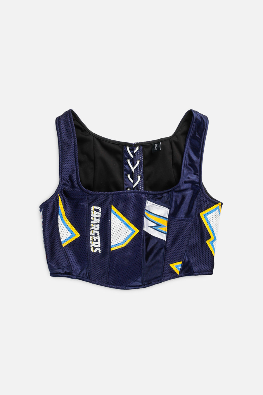 Rework LA Chargers NFL Corset - M