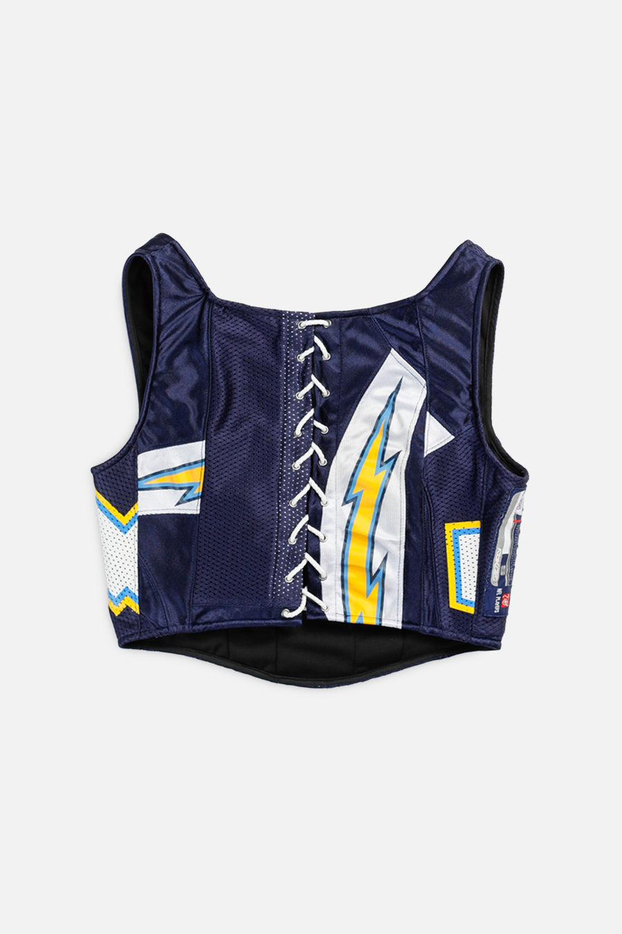 Rework LA Chargers NFL Corset - M