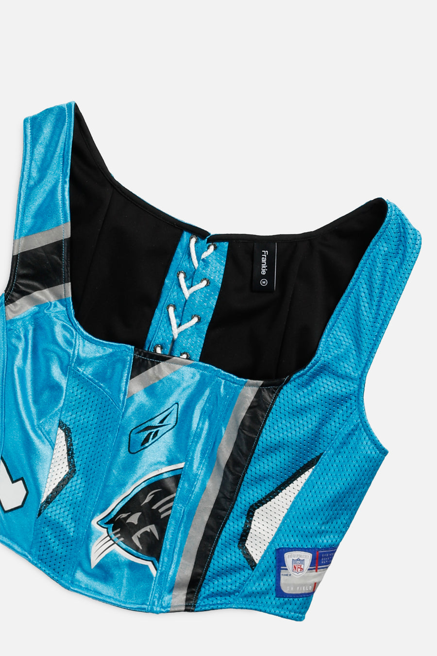 Rework Carolina Panthers NFL Corset - M