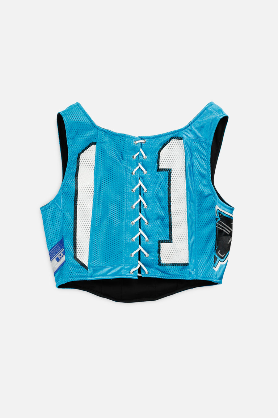 Rework Carolina Panthers NFL Corset - M