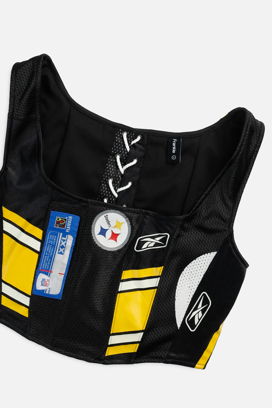 Rework Pittsburgh Steelers NFL Corset - L