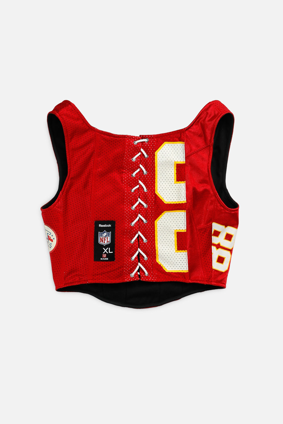 Rework Kansas City Chiefs NFL Corset - S