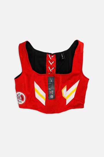 Rework Kansas City Chiefs NFL Corset - M