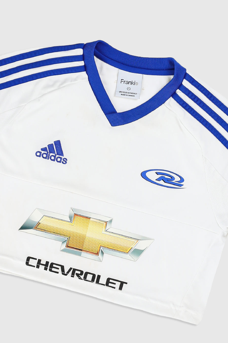 Rework Crop Adidas Soccer Jersey - S