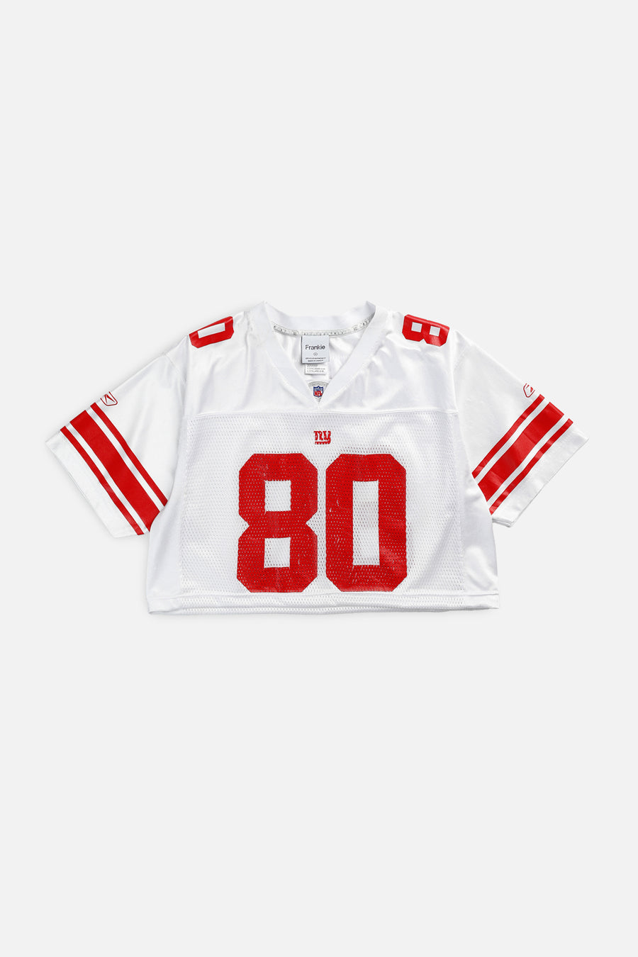 Rework Crop NY Giants NFL Jersey - M