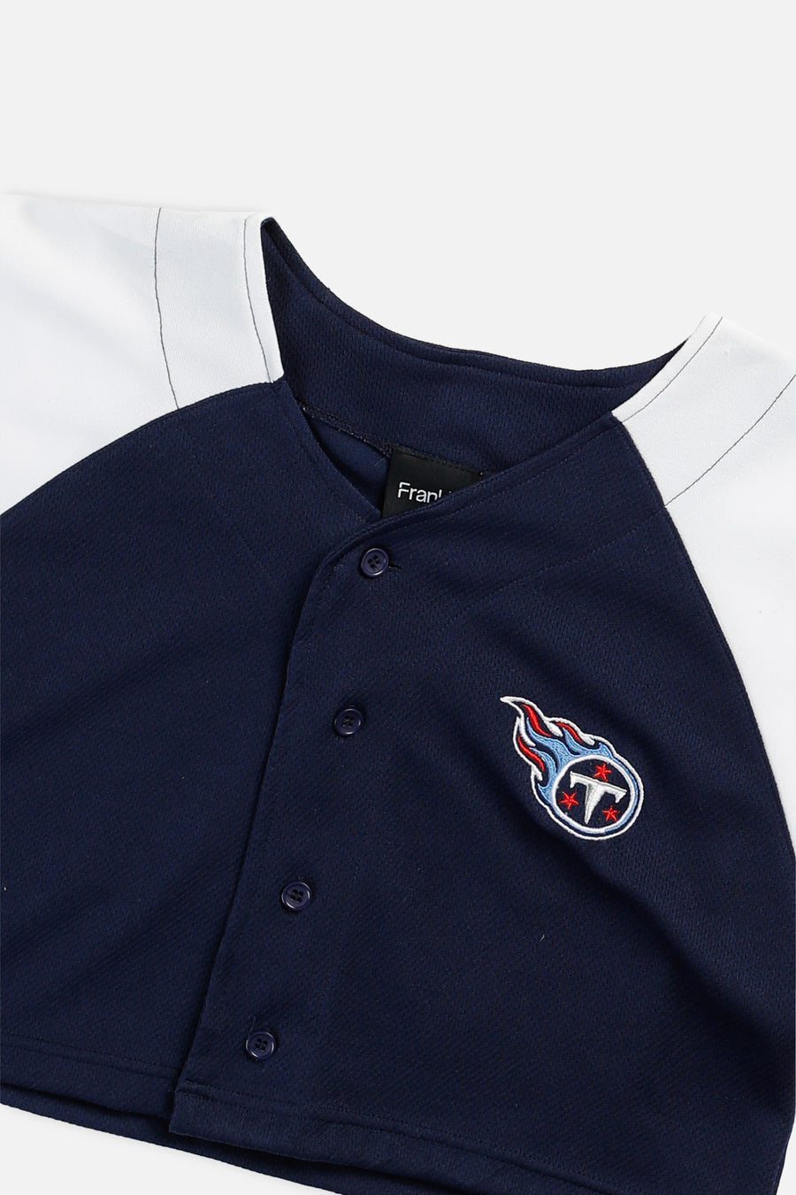 Rework Crop Tennessee Titans NFL Jersey - XS