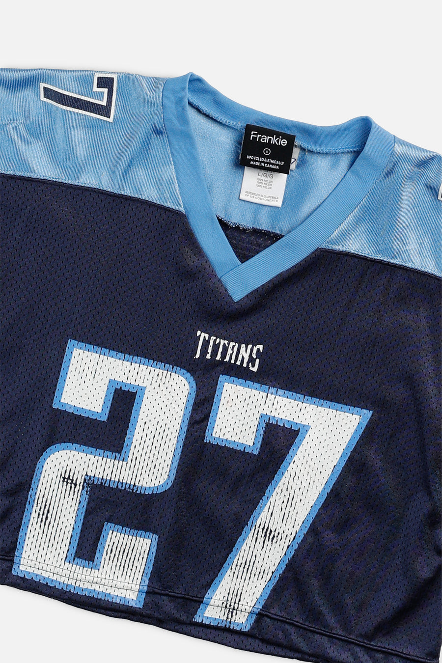 Rework Crop Tennessee Titans NFL Jersey - S