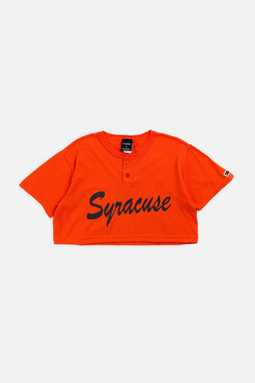 Rework Crop Syracuse Orangemen NCAA Tee - S