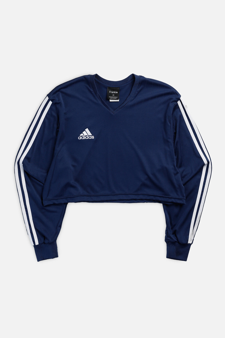 Rework Adidas Crop Long Sleeve Tee - M