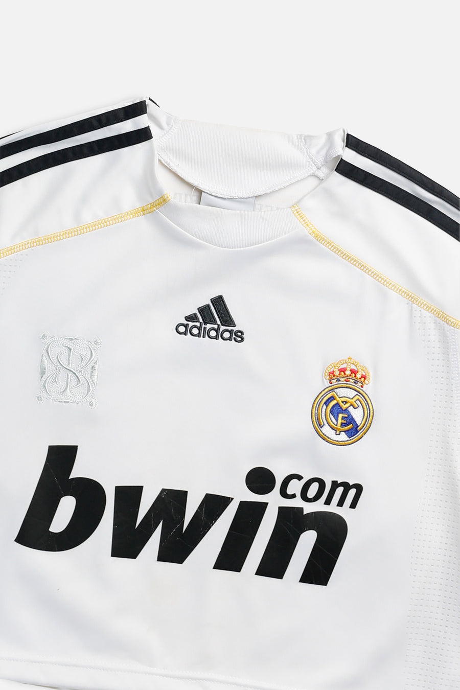 Rework Crop Madrid Soccer Jersey - L