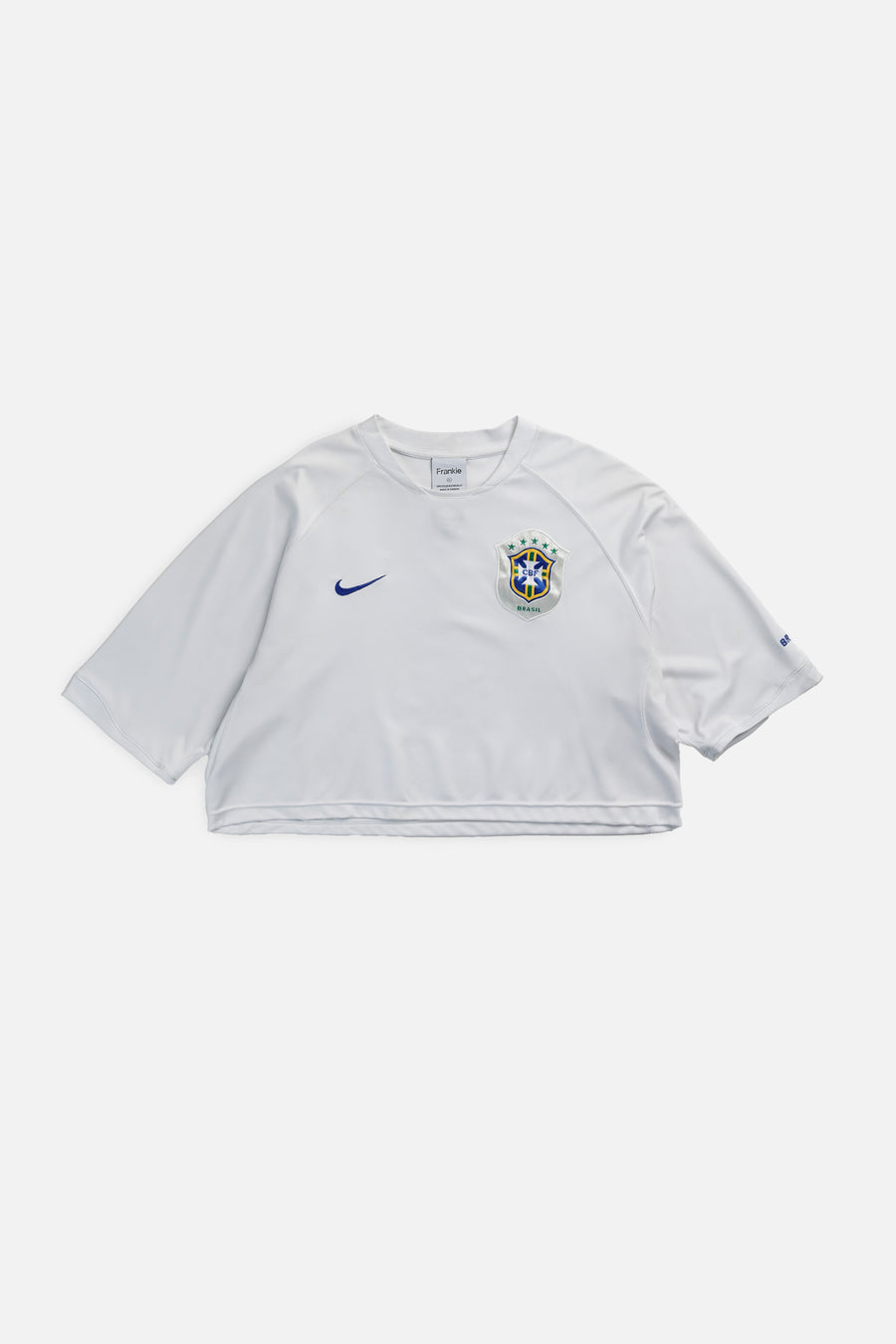 Rework Crop Brazil Soccer Jersey - XL