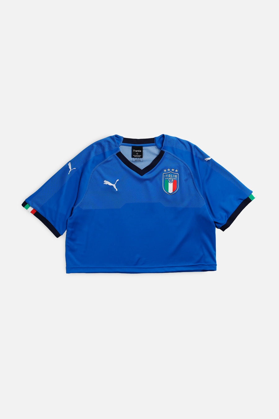 Rework Crop Italy Soccer Jersey - XL