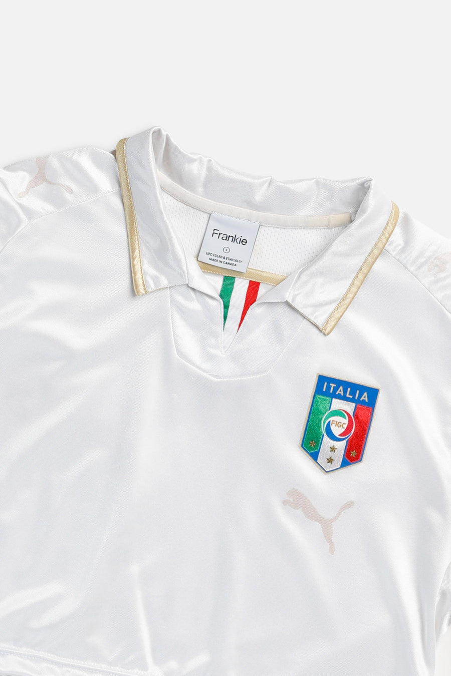 Rework Crop Italy Soccer Long Sleeve Jersey - S