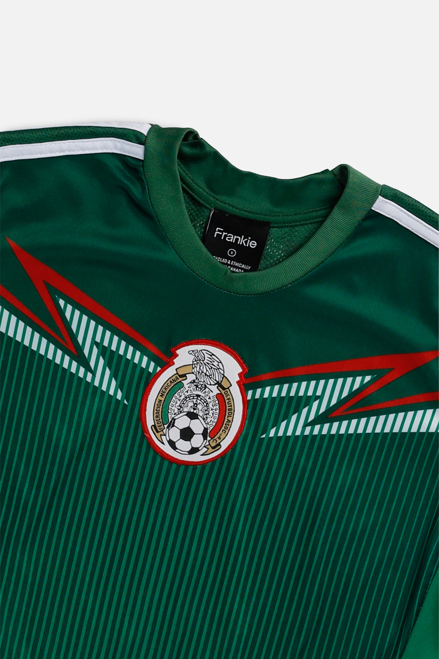 Rework Crop Mexico Soccer Jersey - S