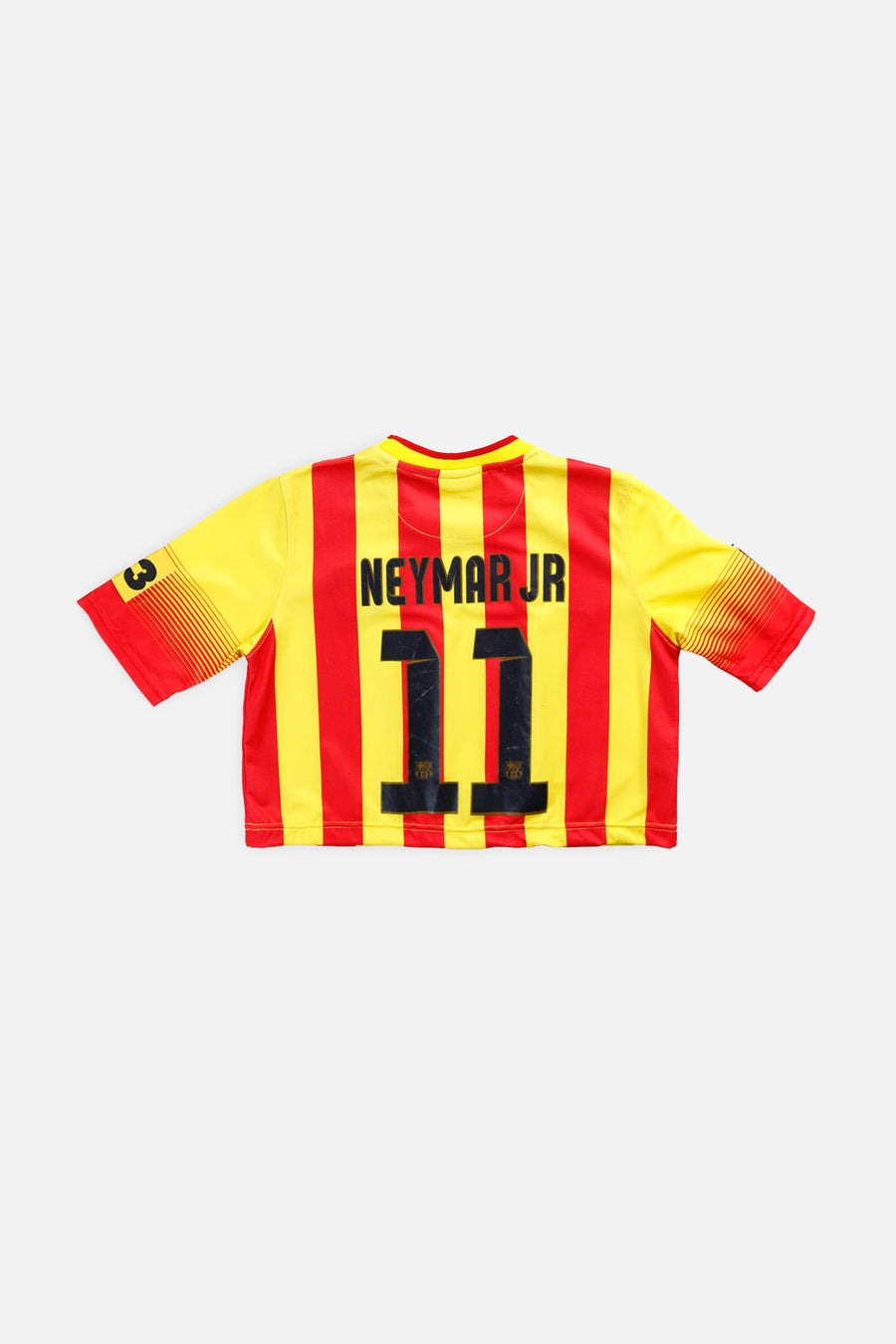 Rework Crop Barcelona Soccer Jersey - XS