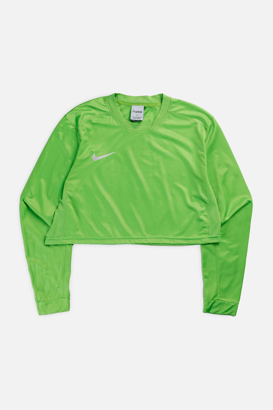 Rework Nike Crop Long Sleeve Tee - L