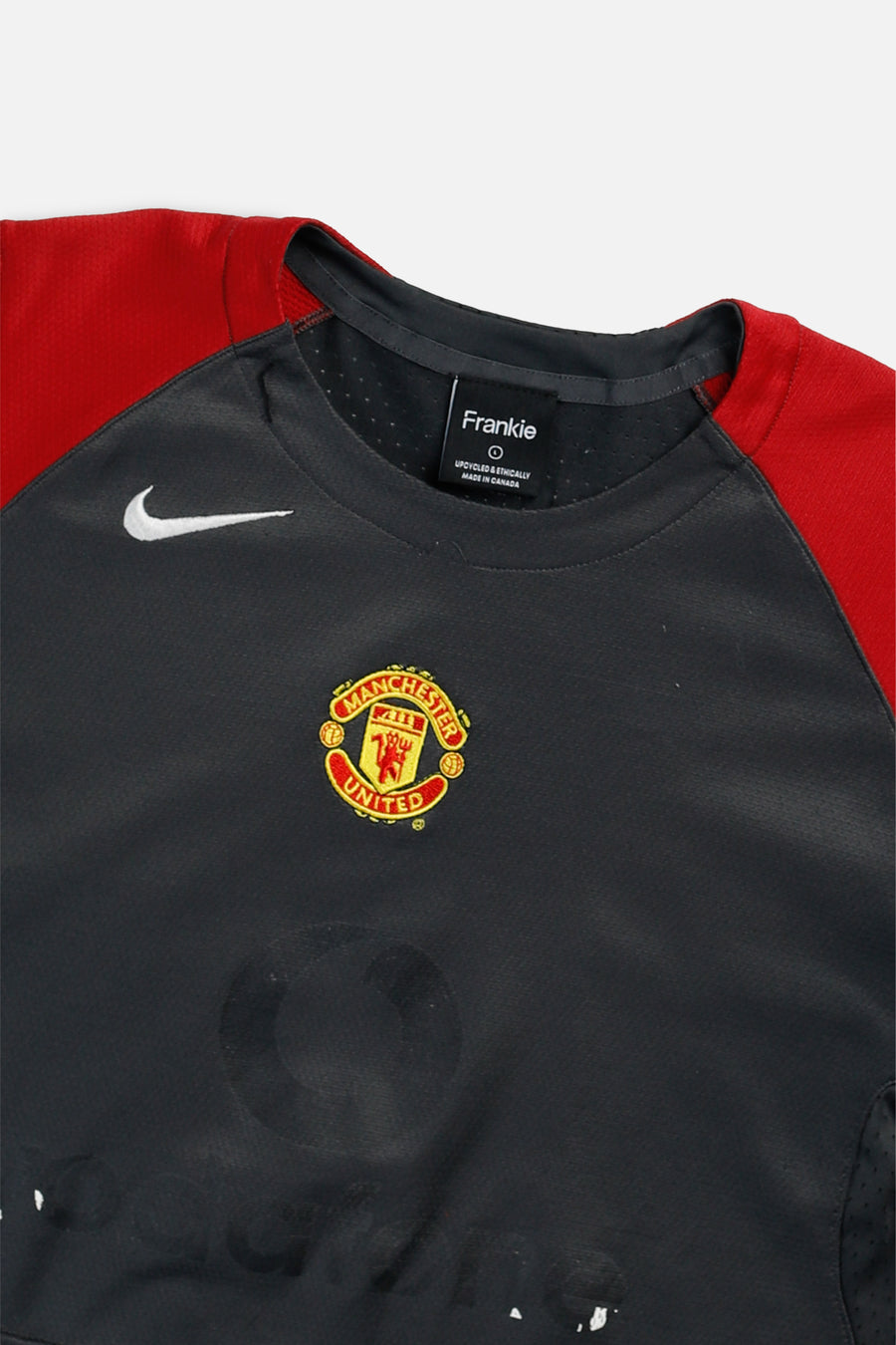 Rework Crop Manchester Soccer Jersey - L