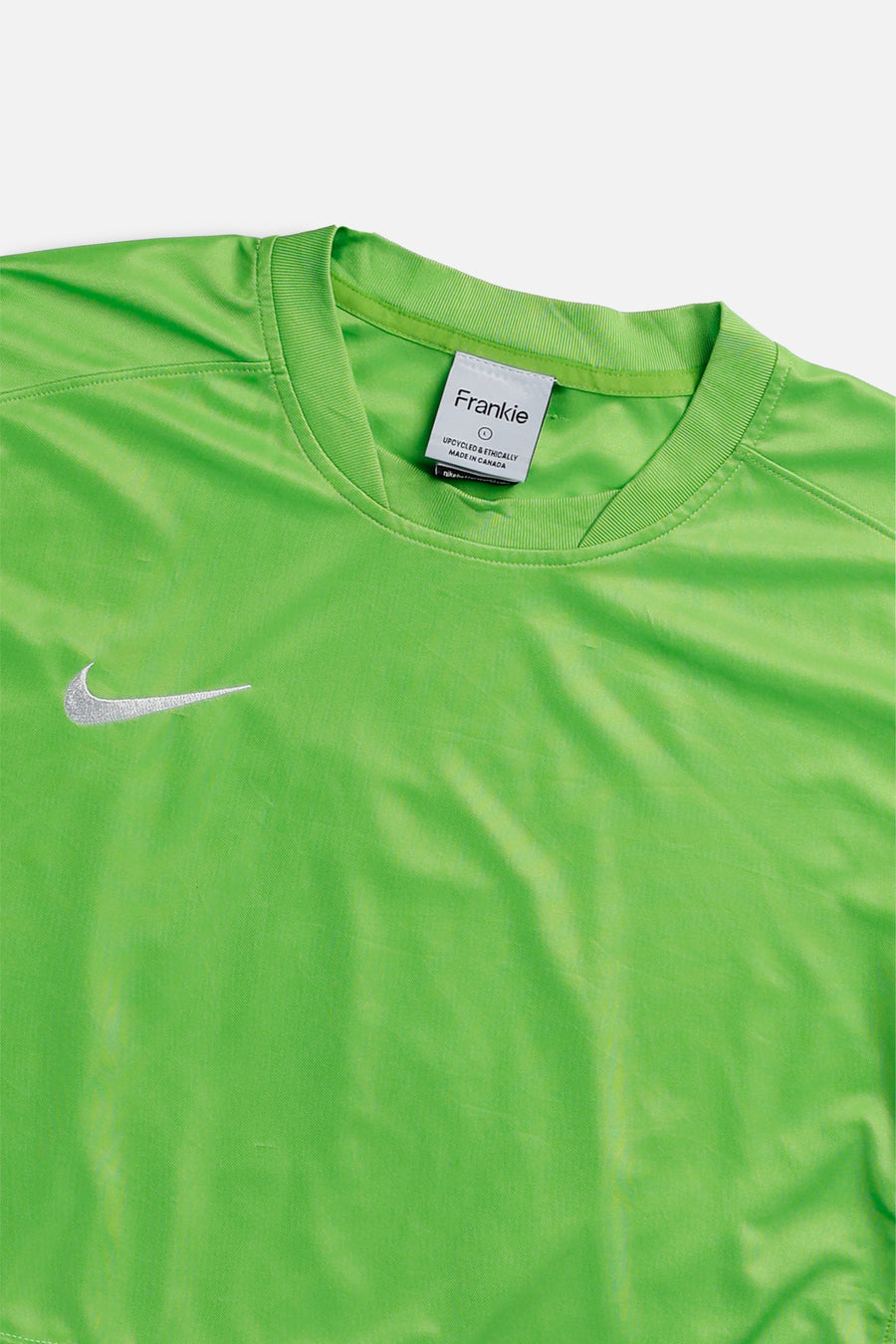 Rework Nike Crop Long Sleeve Tee - L