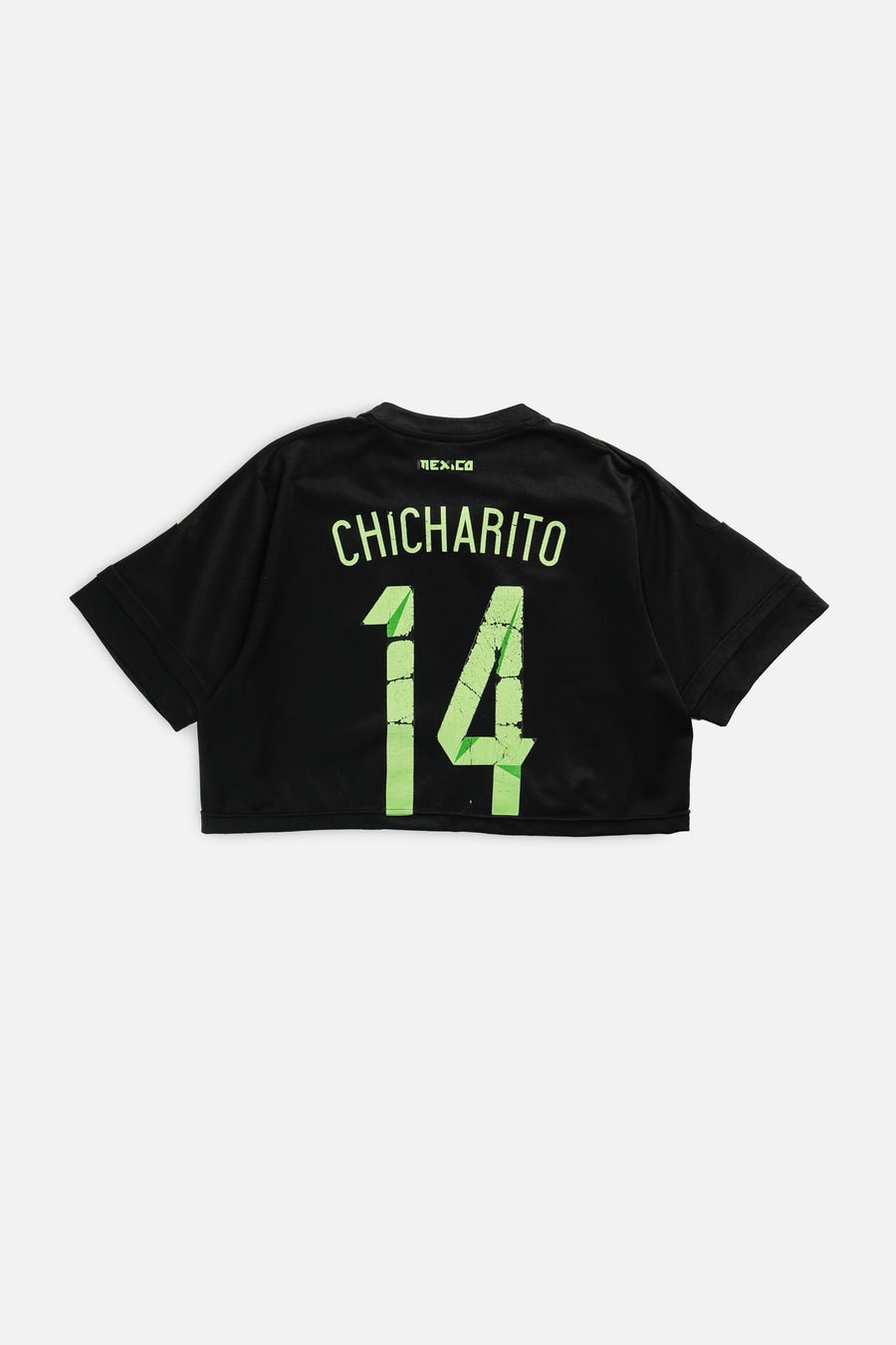 Rework Crop Mexico Soccer Jersey - L