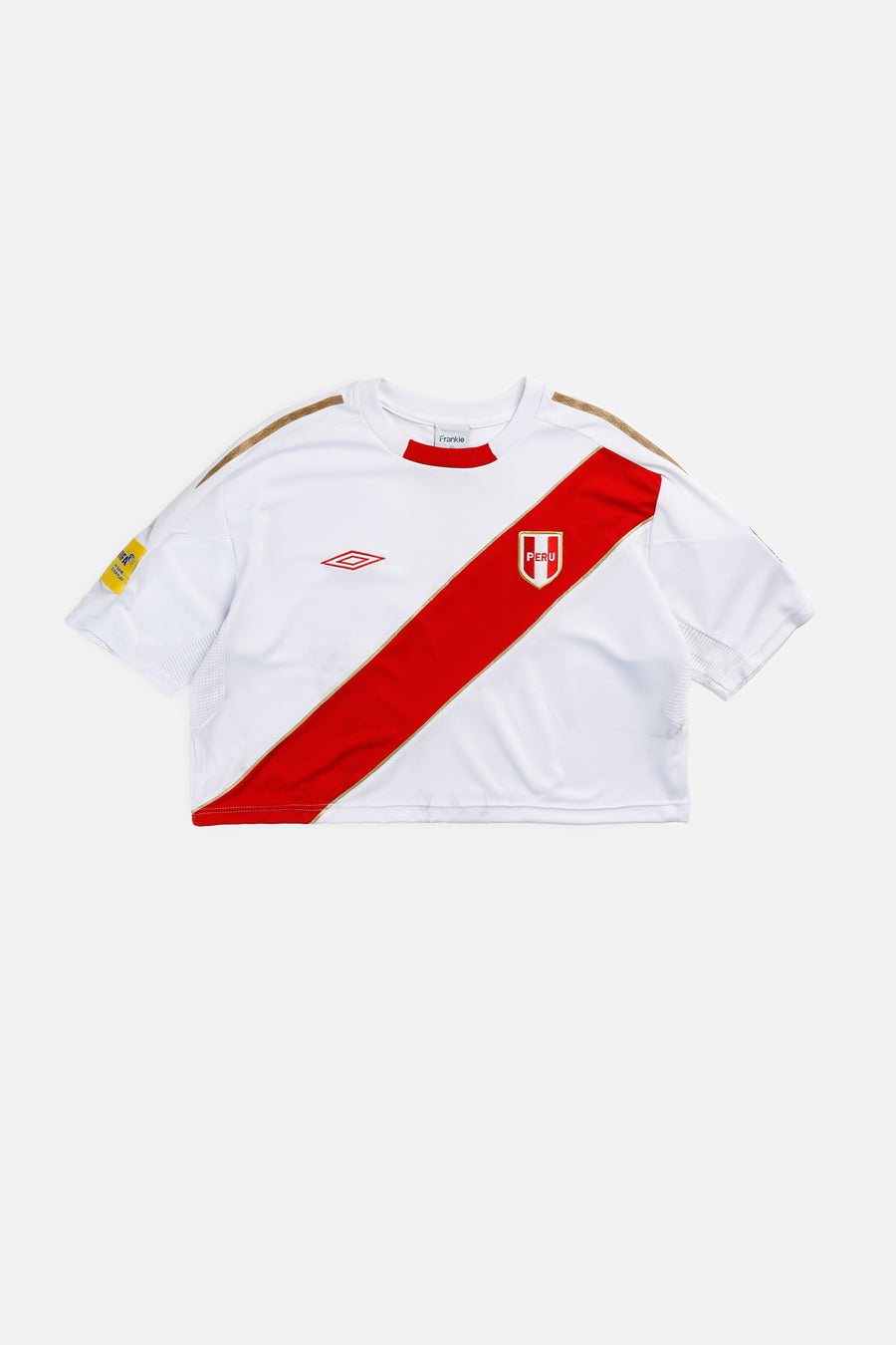 Rework Crop Peru Soccer Jersey - XL