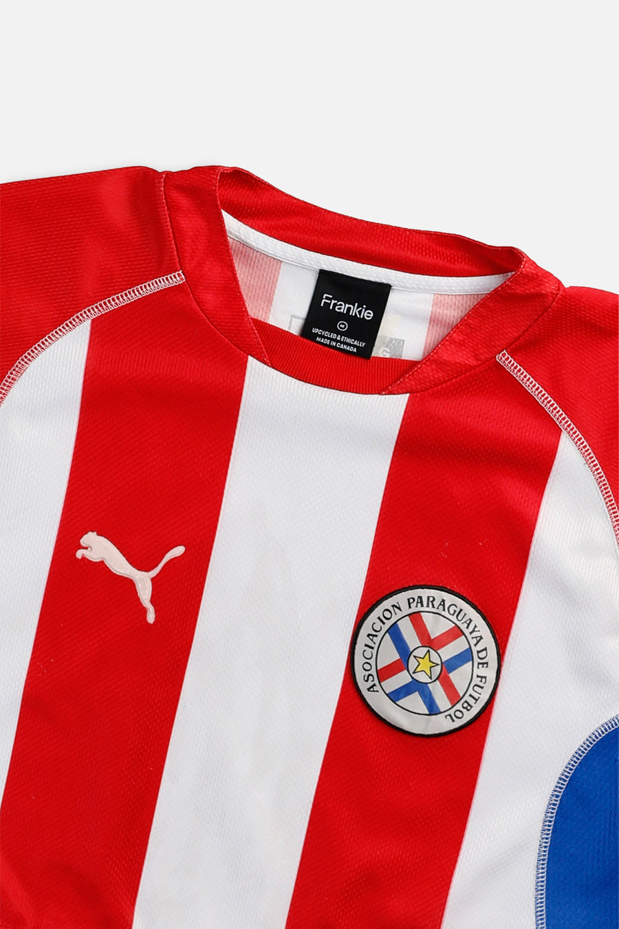 Rework Crop Paraguay Soccer Jersey - M