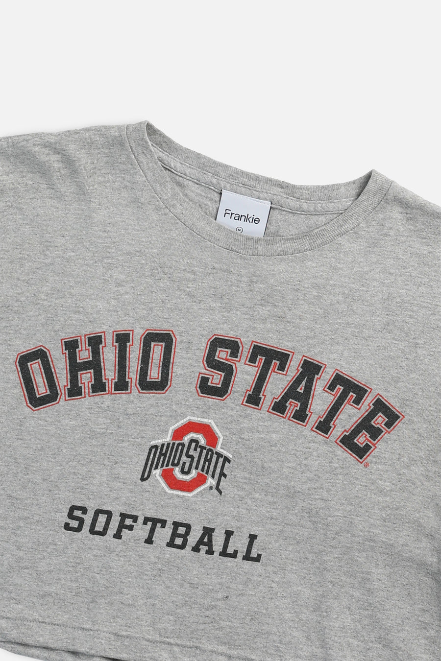 Rework Ohio State Softball NCAA Crop Tee - M