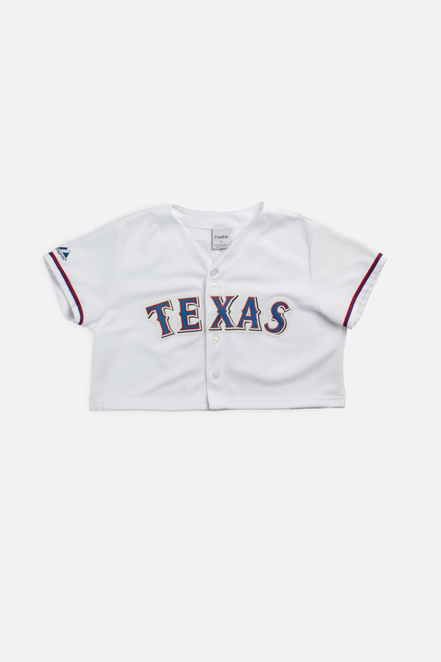 Rework Crop Texas Rangers MLB Jersey - L