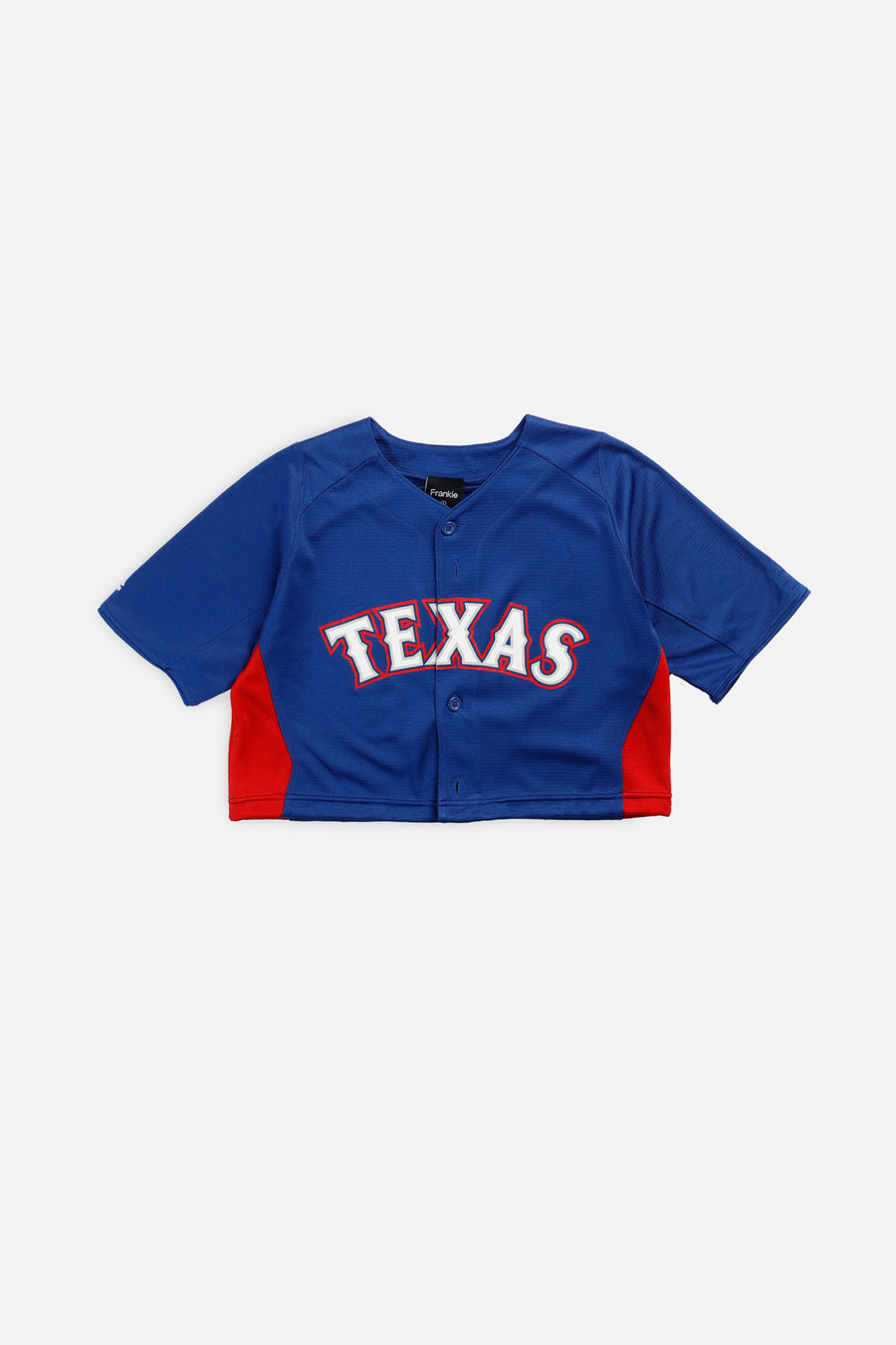 Rework Crop Texas Rangers MLB Jersey - S