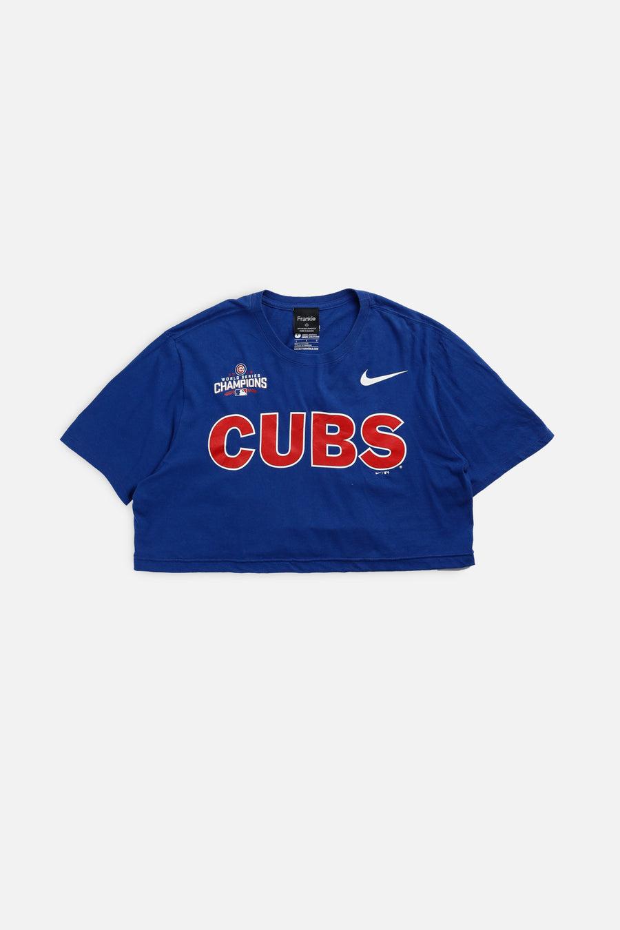 Rework Chicago Cubs MLB Crop Tee - M