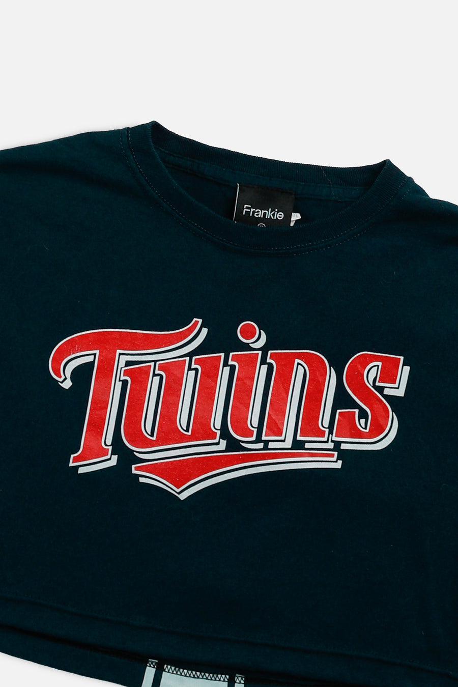 Rework Minnesota Twins MLB Crop Tee - XS