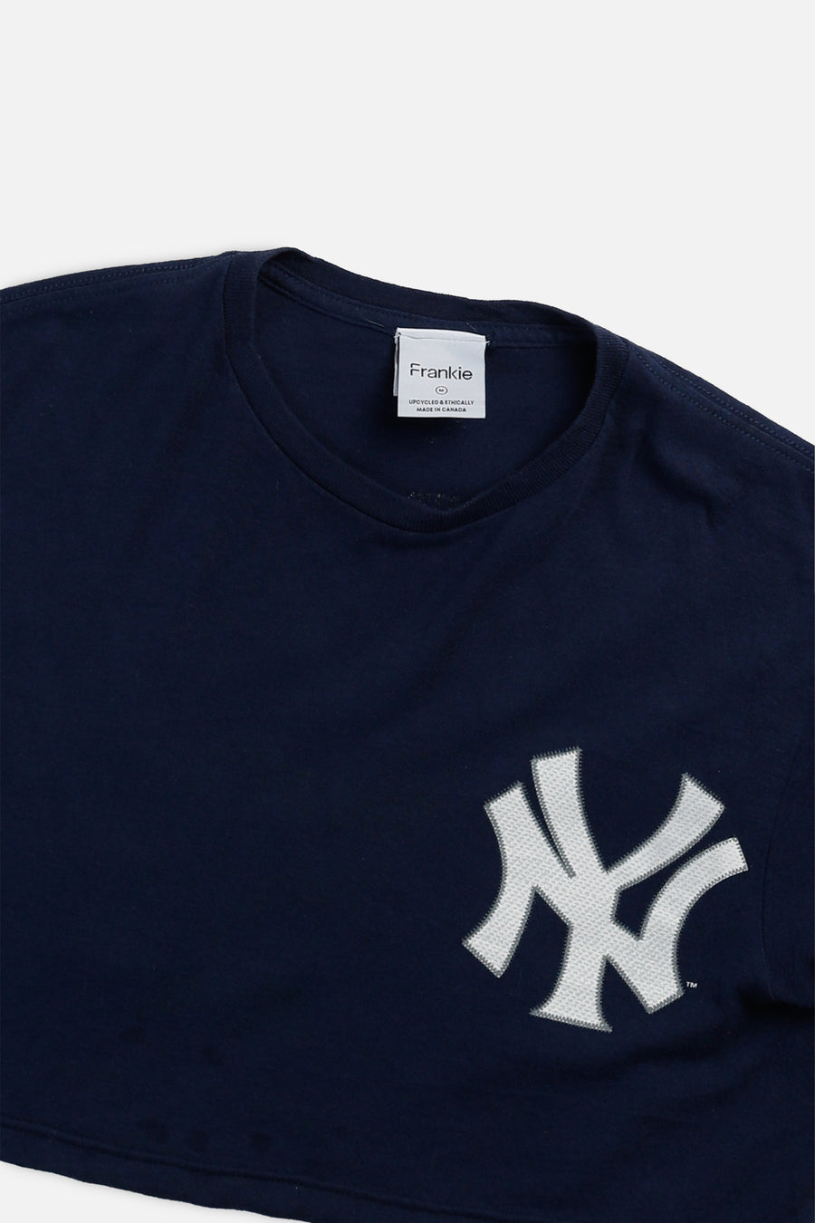 Rework NY Yankees MLB Crop Tee - M