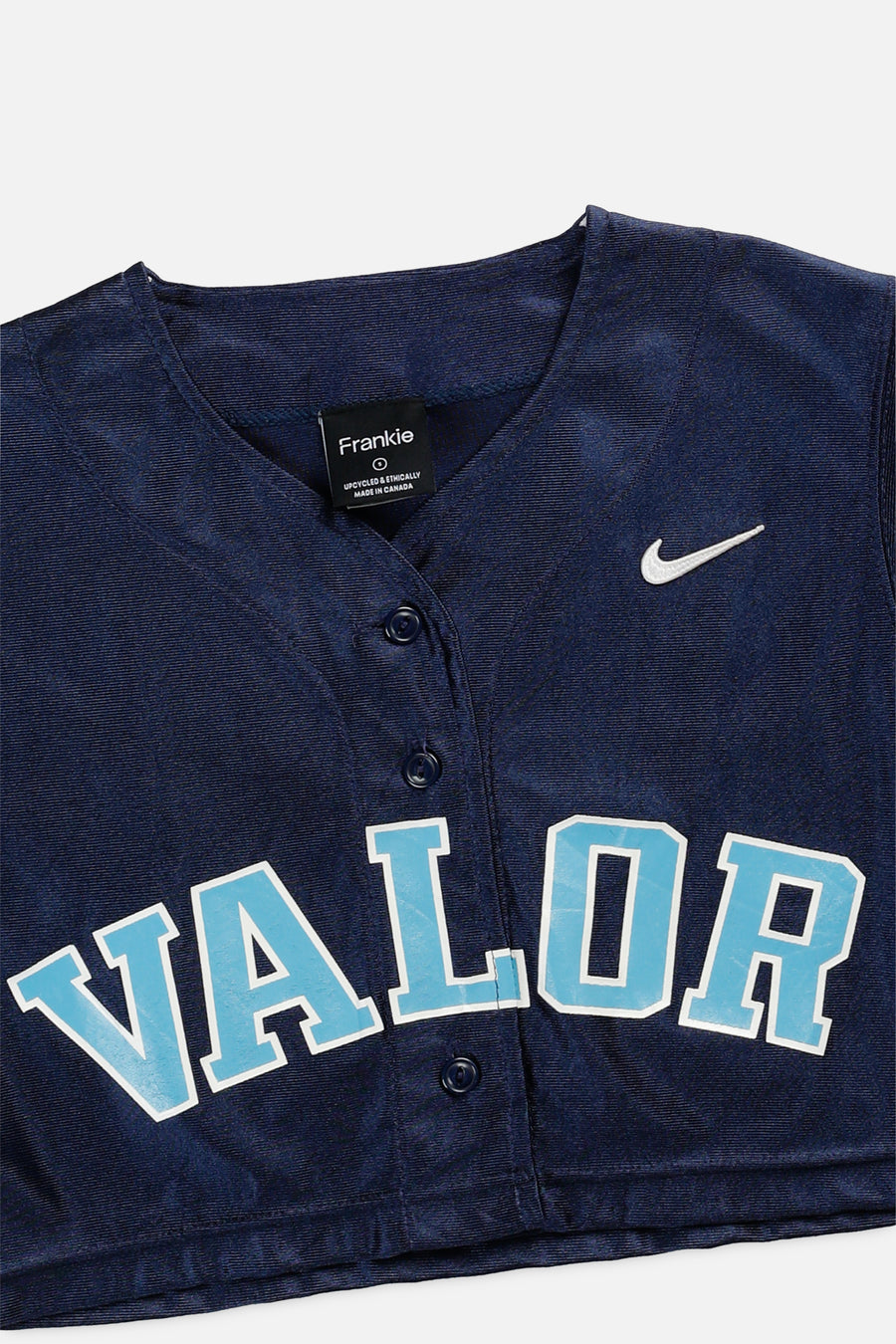 Rework Crop Valor Baseball Jersey - S