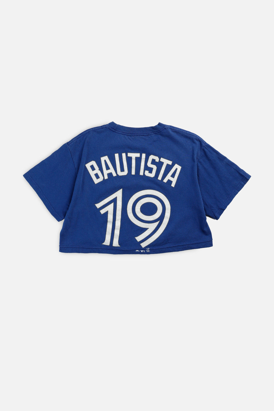 Rework Toronto Blue Jays MLB Crop Tee - S