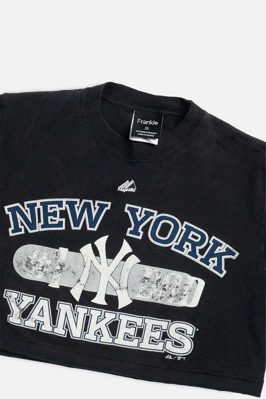 Rework NY Yankees MLB Crop Tee - XS