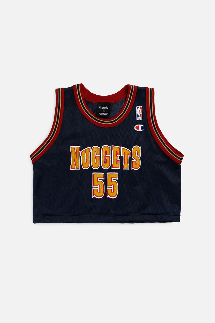 Rework Denver Nuggets NBA Crop Jersey - XS