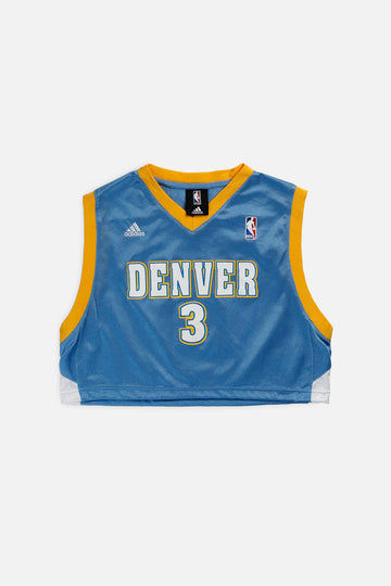 Rework Denver Nuggets NBA Crop Jersey - S