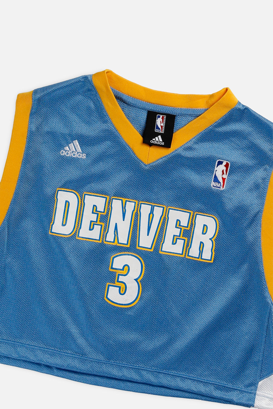 Rework Denver Nuggets NBA Crop Jersey - S