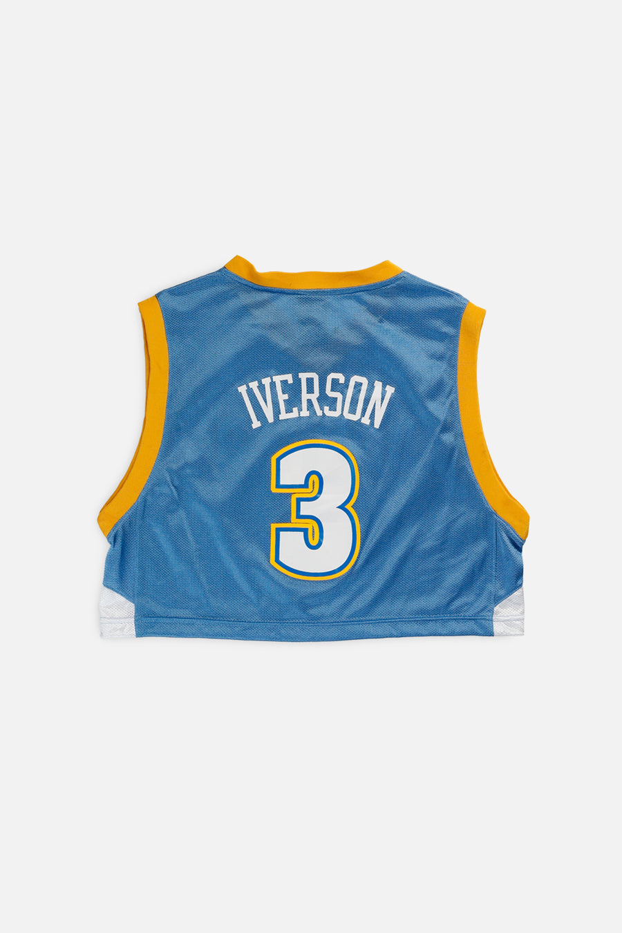 Rework Denver Nuggets NBA Crop Jersey - S