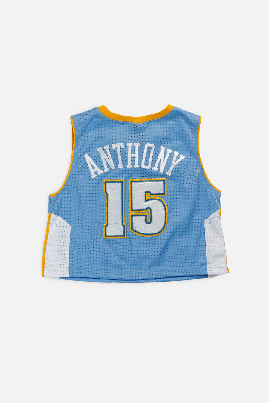 Rework Denver Nuggets NBA Crop Jersey - XS