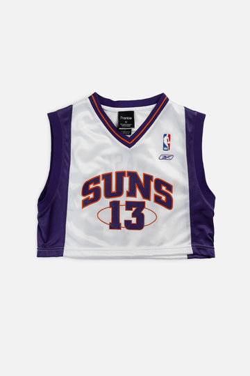 Rework Phoenix Suns NBA Crop Jersey - XS