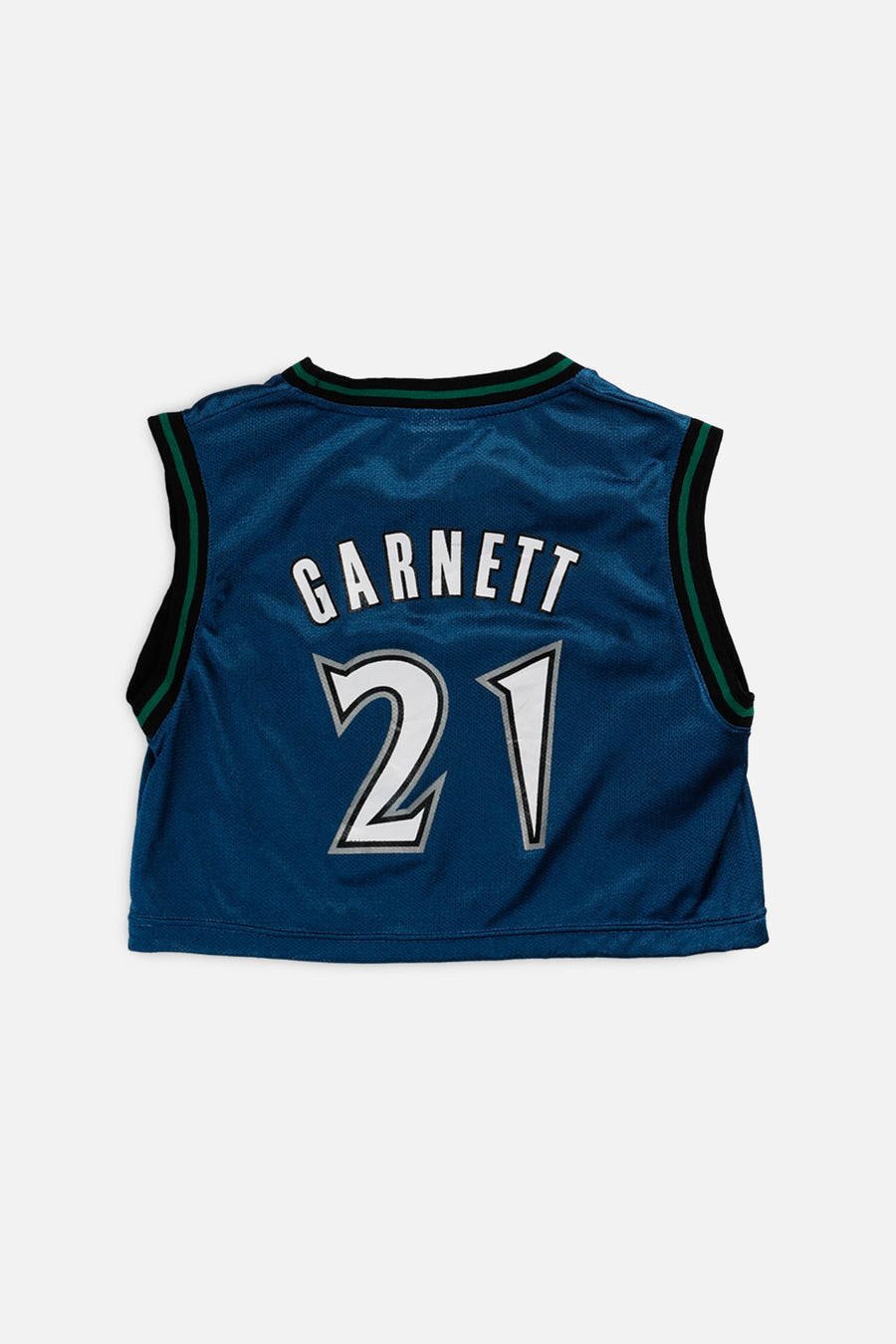 Rework Minnesota Timberwolves NBA Crop Jersey - XS