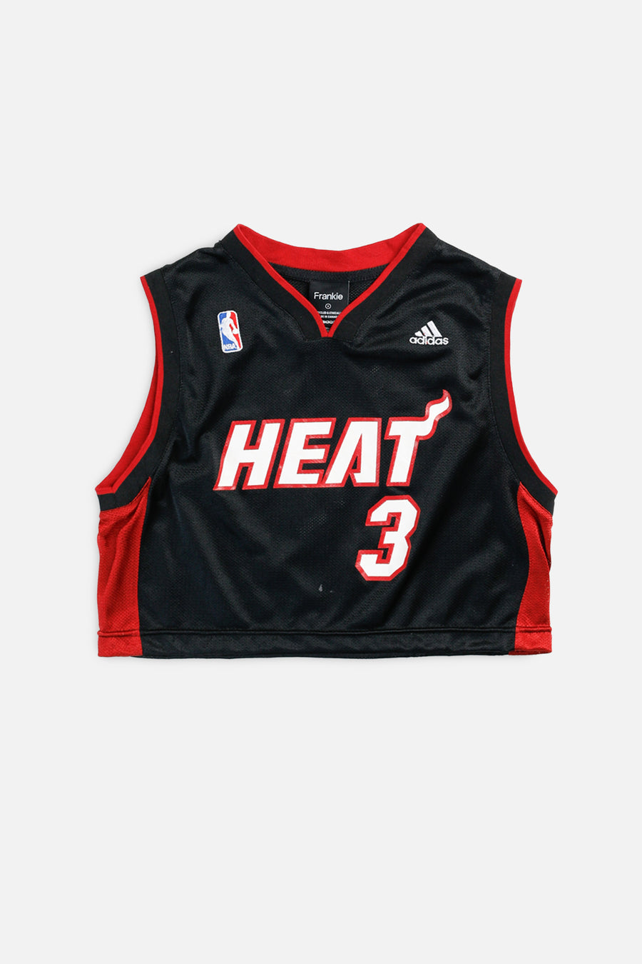 Rework Miami Heat NBA Crop Jersey - S