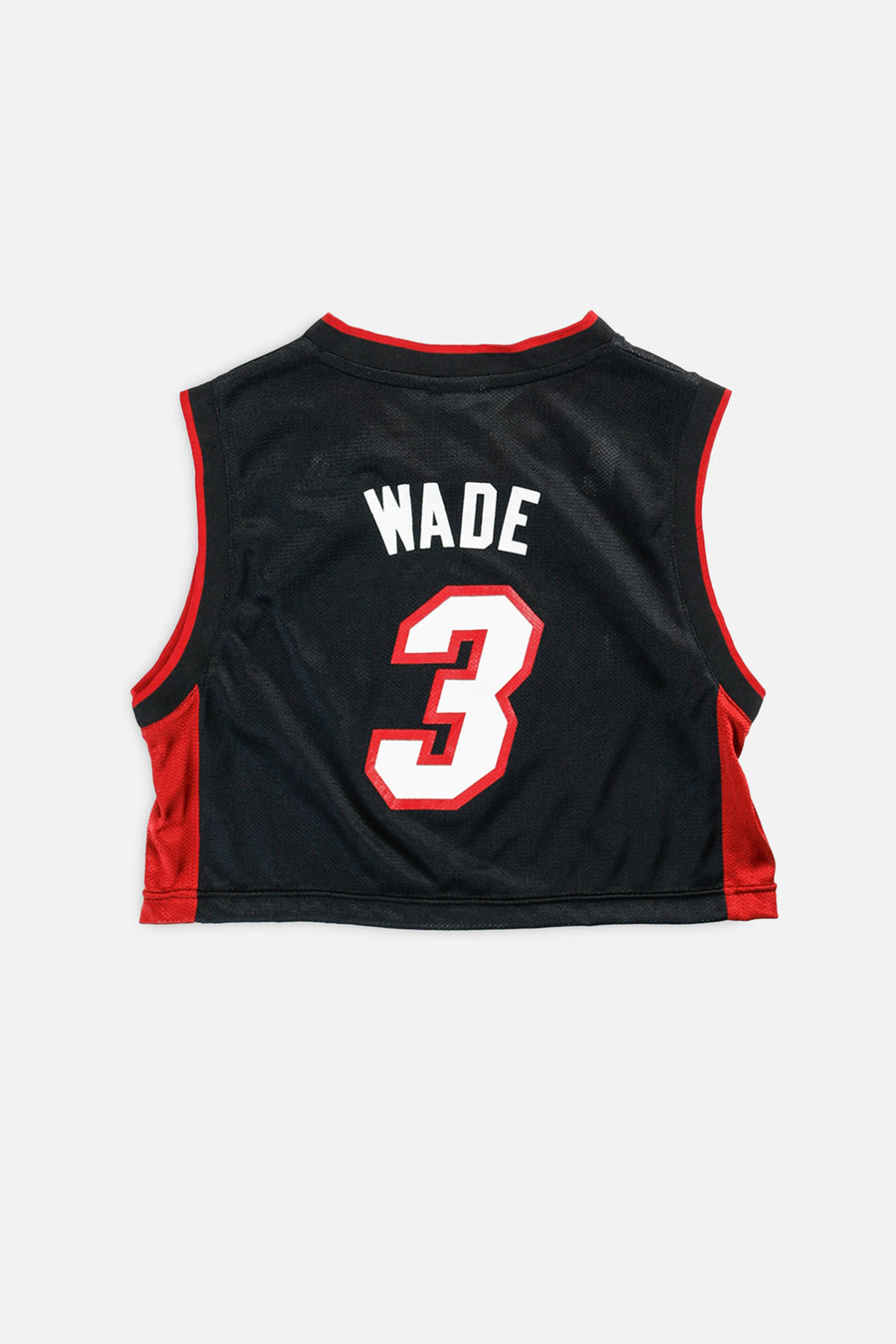 Rework Miami Heat NBA Crop Jersey - S