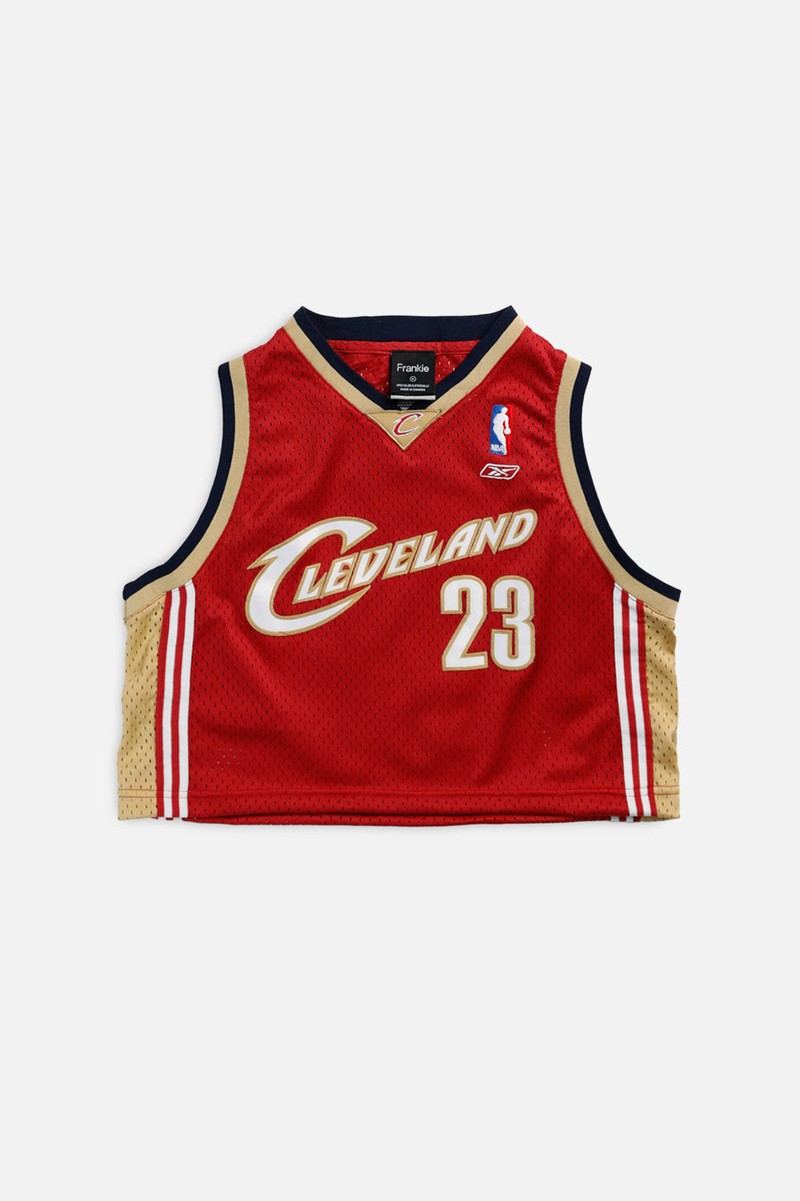 Rework Cleveland Cavaliers NBA Crop Jersey - M