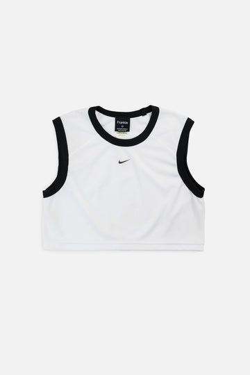 Rework Nike Basketball Crop Jersey - XS