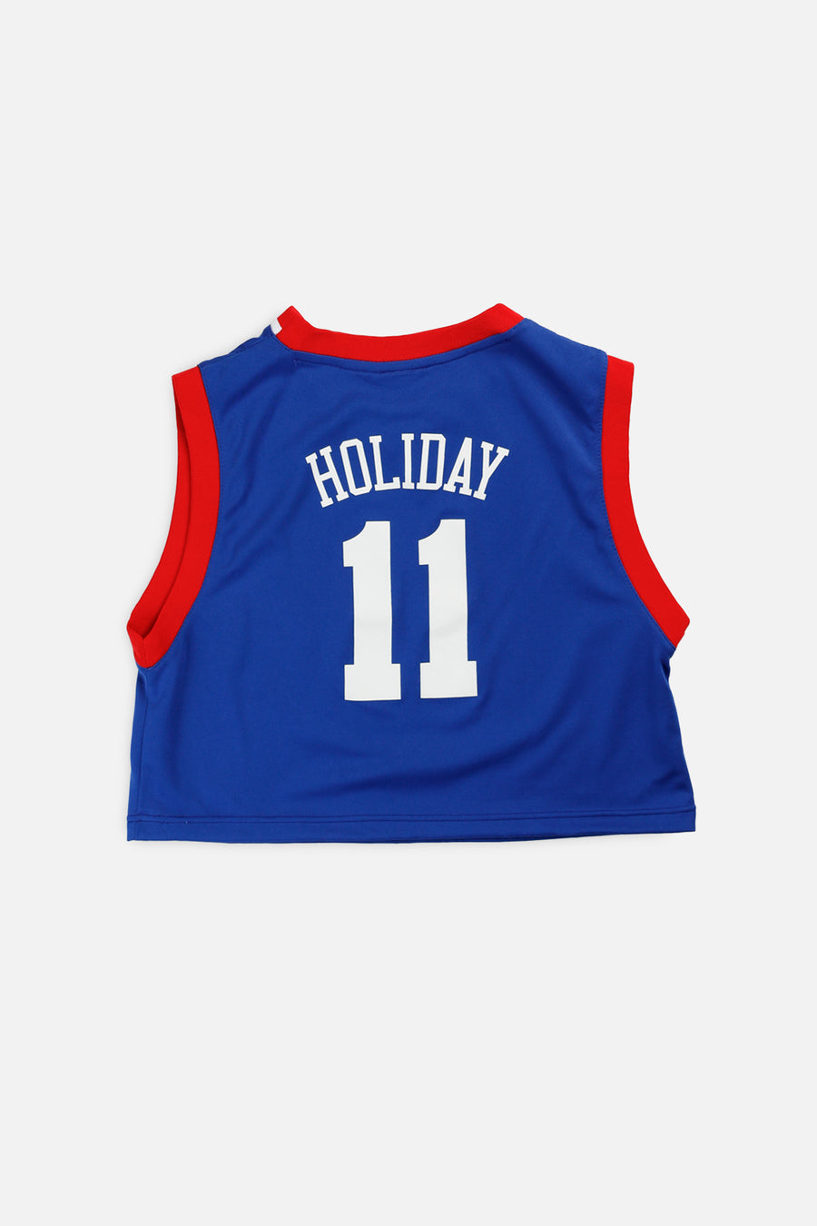 Rework Philadelphia 76ers NBA Crop Jersey - M