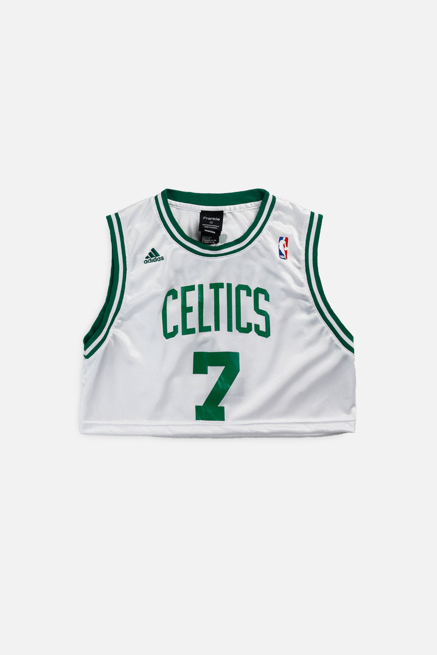 Rework Boston Celtics NBA Crop Jersey - S