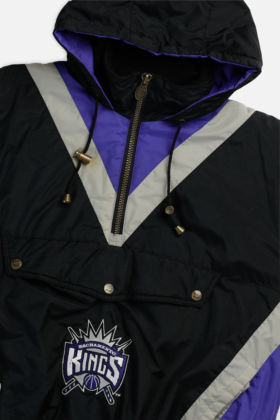 Vintage Sacramento Kings NBA Pullover Jacket - L