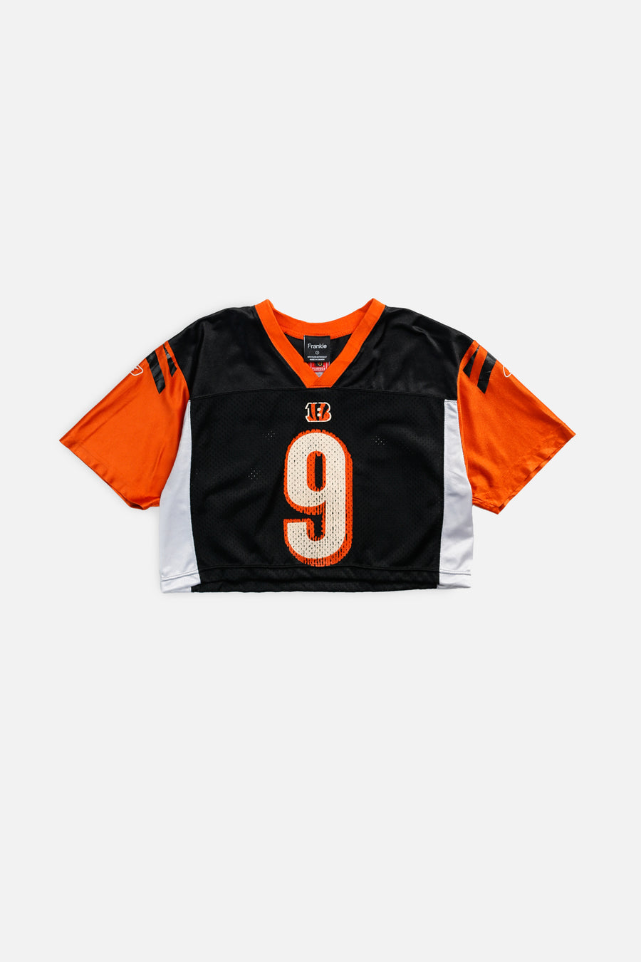 Rework Crop Cincinnati Bengals NFL Jersey - S