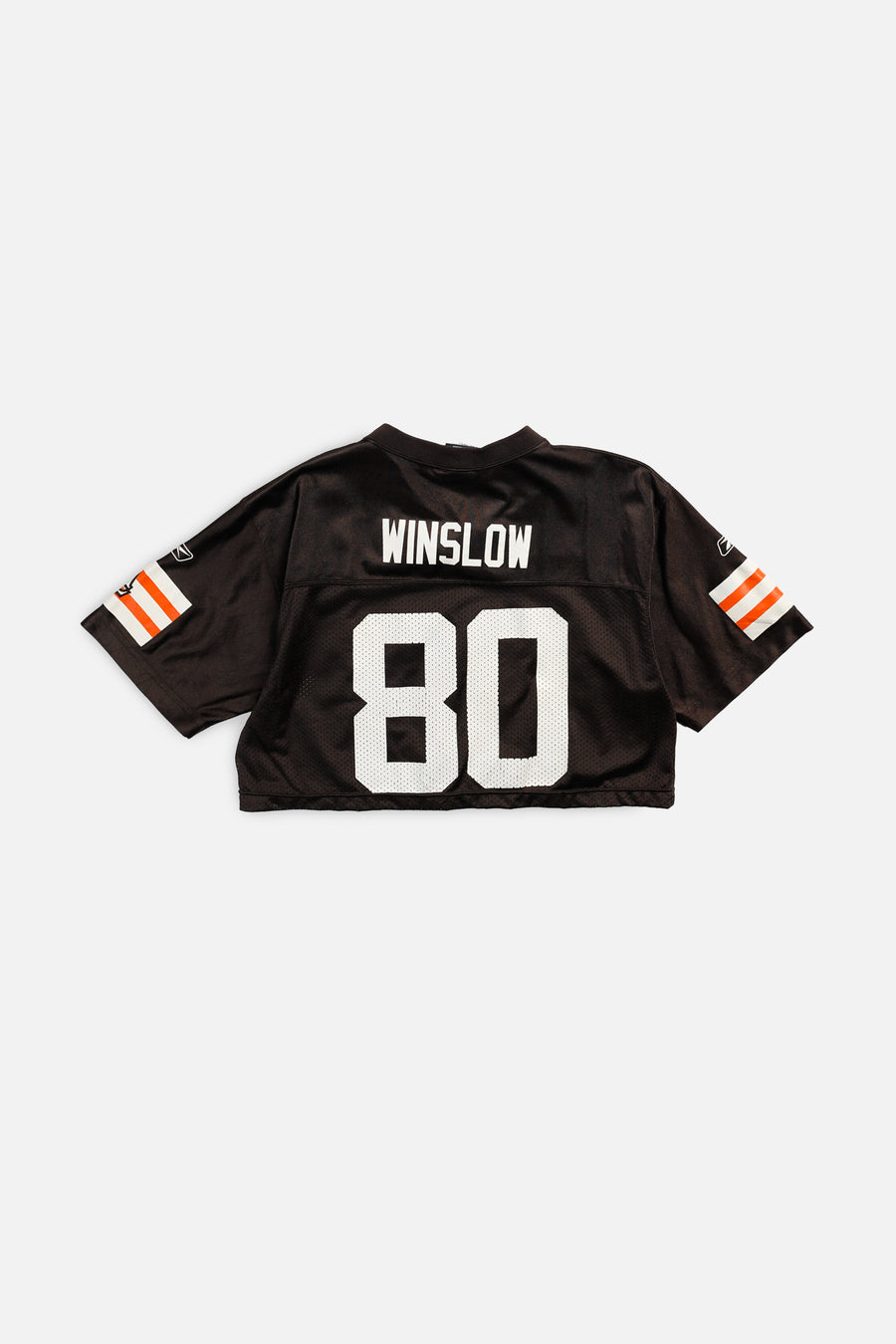 Rework Crop Cleveland Browns NFL Jersey - M